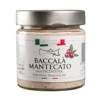 Baccalà Mantecato alla Vicentina con Olive Taggiasche 160g